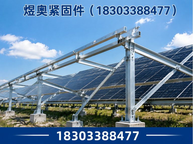 邯郸冀南新区光伏支架源头厂家展示图